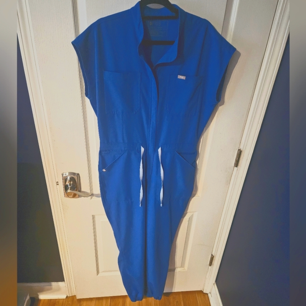 Figs Royal Blue jumpsuit